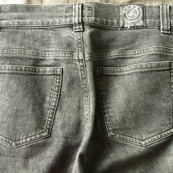 AGNES B- Sport b black straight leg jeans- Size 38 - Picture 10 of 10